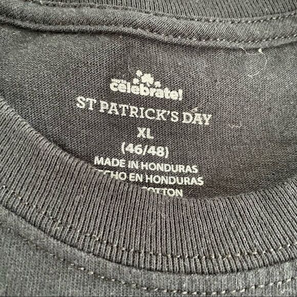 St Patrick’s Day Cat Llama Unicorn Short Sleeve Tshirt XL - Picture 2 of 4